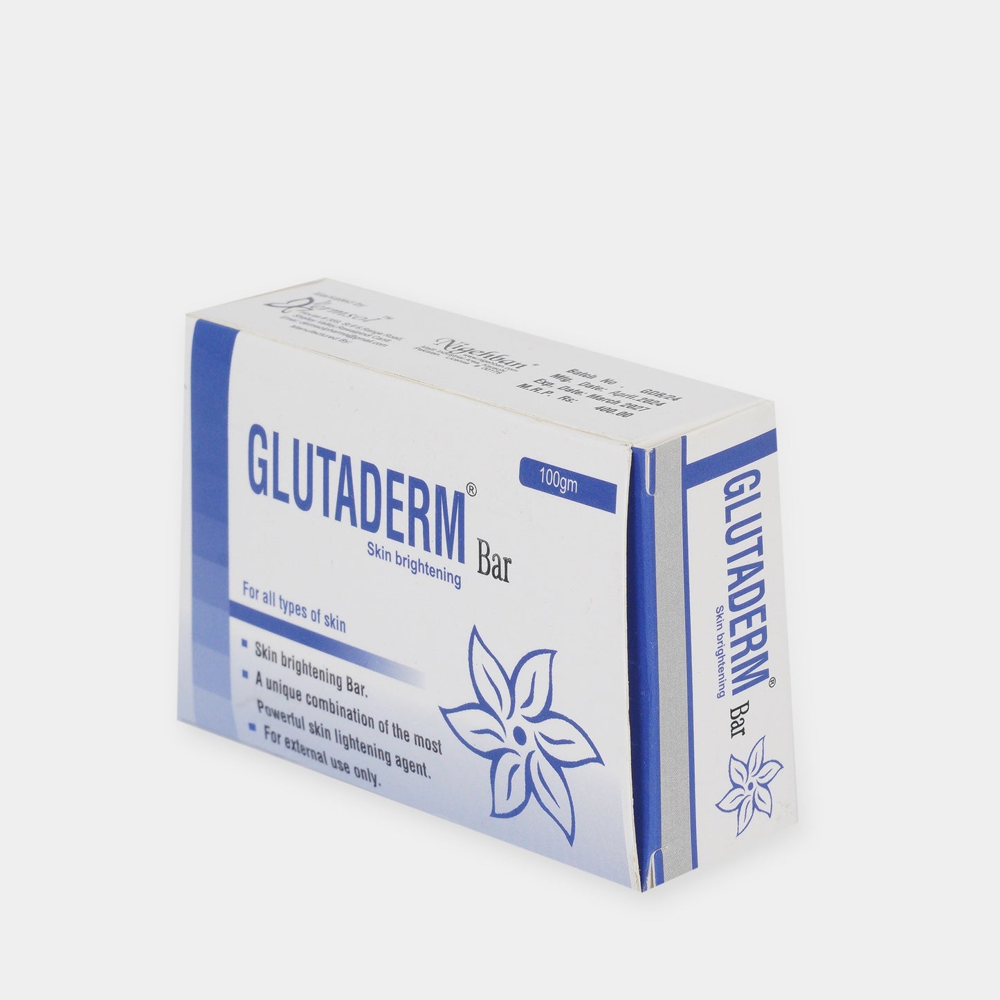 Glutaderm Medicated Bar