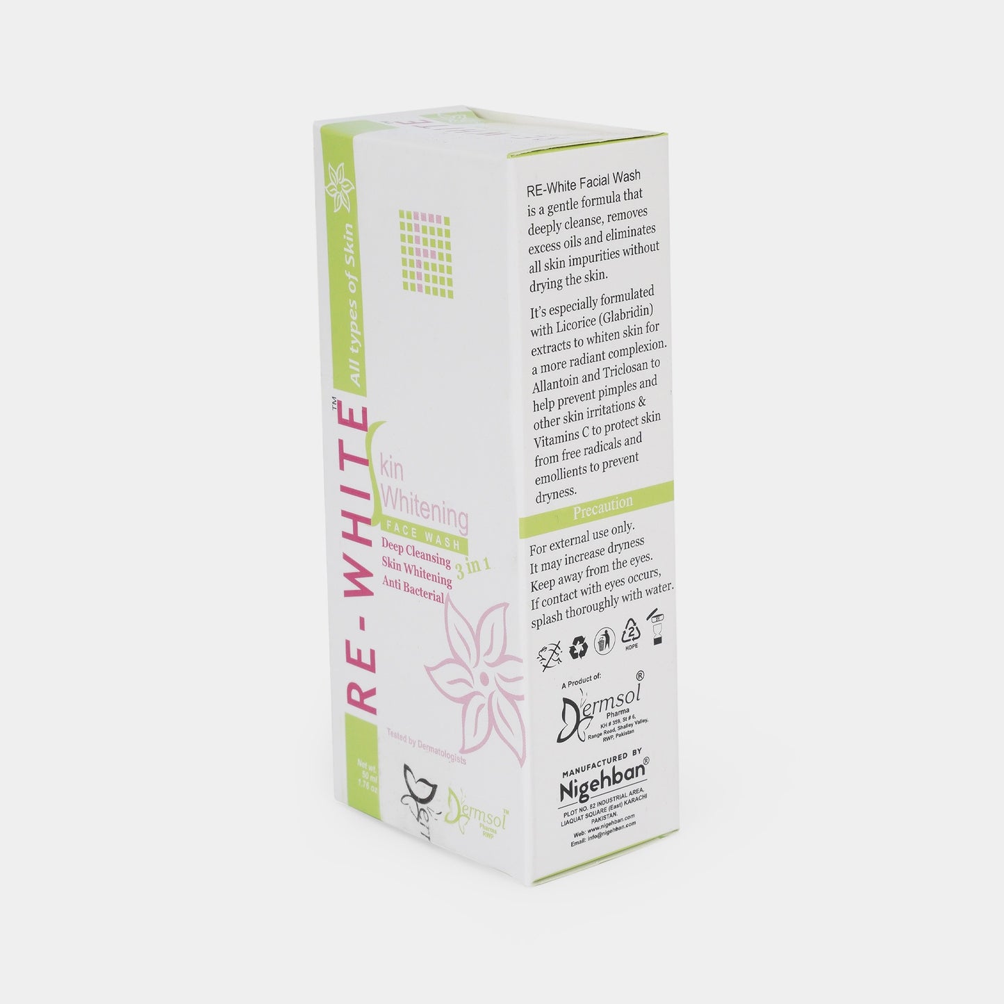 Re-White Face Wash