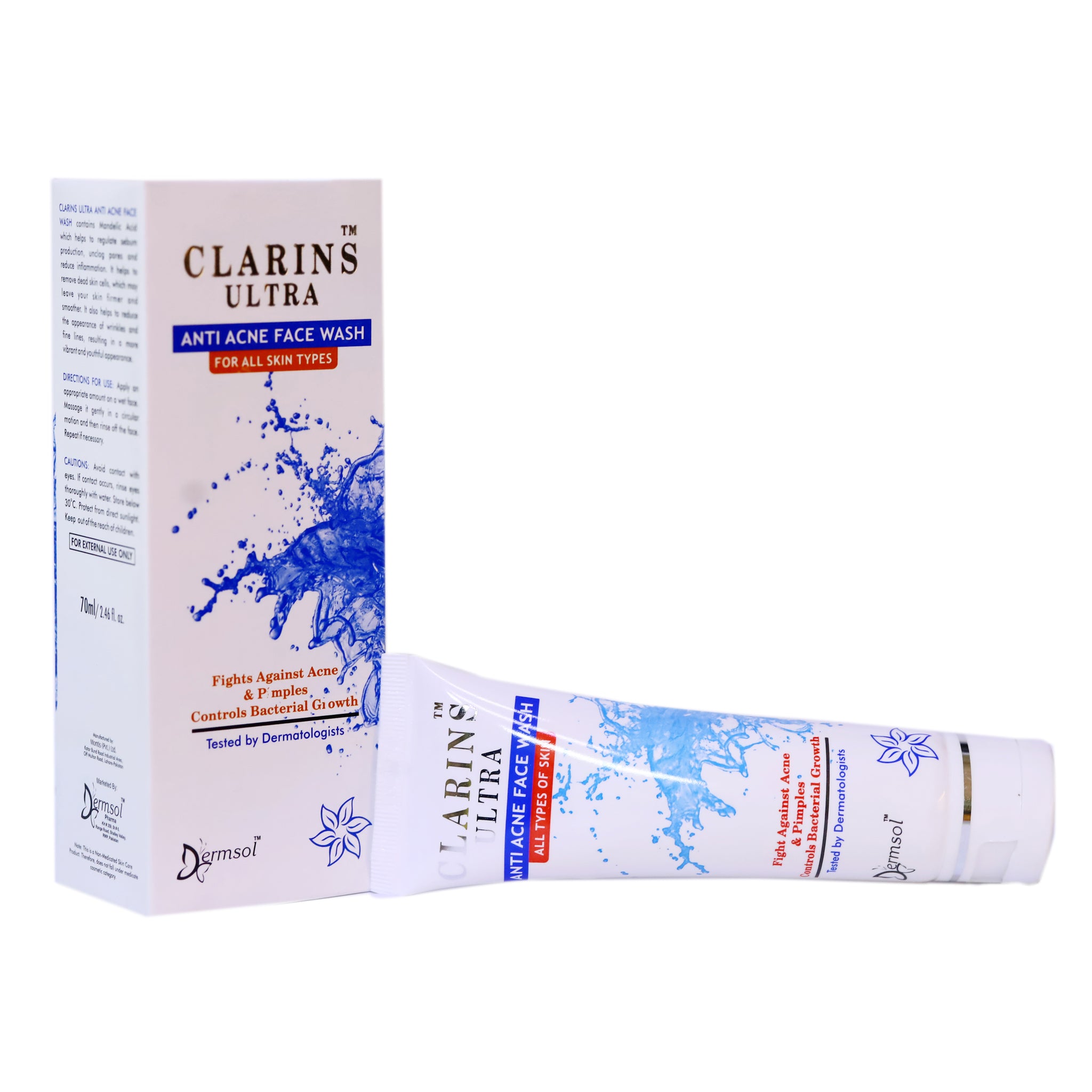 Clarins Ultra Anti Acne Face Wash